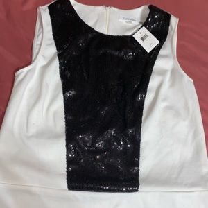 Calvin Klein Sleeveless Blouse